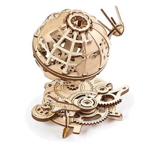 Механічний 3D пазл UGEARS "Глобус" (70128)
