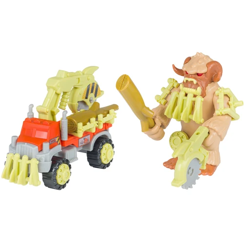 Игровой набор Road Rippers Snap'n Play Monsters Attack Tan yeti vs Orange log truck: Производитель Road Rippers