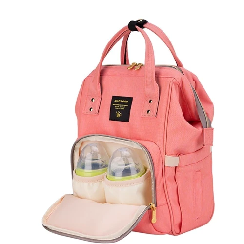 Рюкзак для мами Sunveno Diaper Bag Orange Pink (NB22179.OPK)