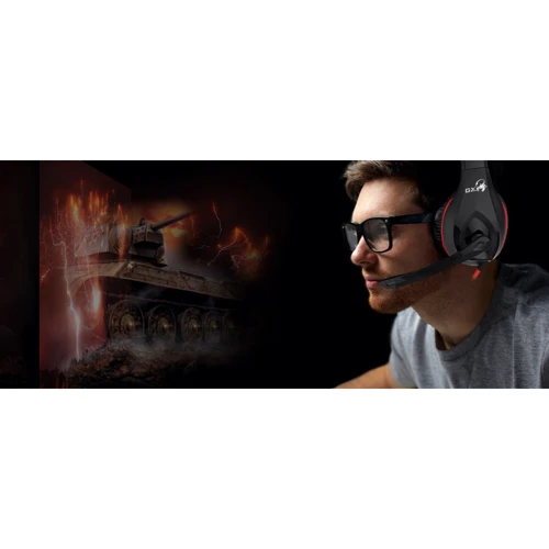 Наушники Genius Lychas HS-G560 Black: Тип конструкции накладные