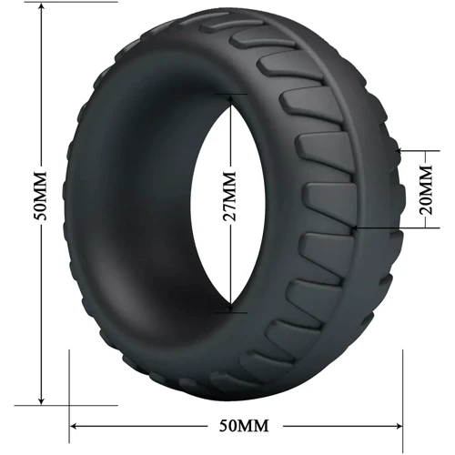 Ерекційне кільце LYBAILE Crazy Bull №3 - Dilson super soft silicone (BI-210353)