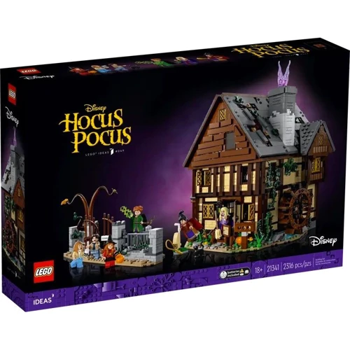 Конструктор Lego Disney Hocus Pocus The Sanderson Sisters Cottage Фокус-покус Діснея: Котедж сестер Сандерсон (21341)
