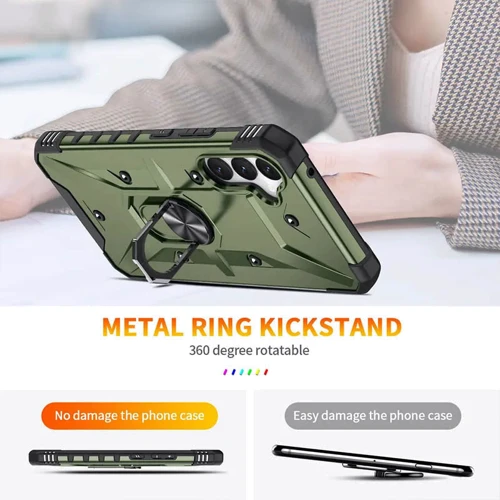 Аксесуар для смартфона Mobile Case Pathfinder Ring Army Green для Samsung A546 Galaxy A54 5G: Плівка в комплекті нет