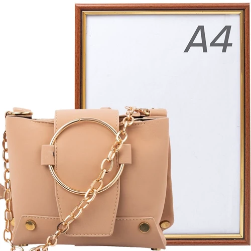 Женская сумка-сэтчел Valiria Fashion бежевая (4DETBI619-12): Фактура Матовая, Гладкая