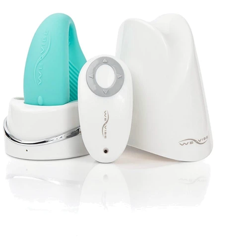 We-Vibe Sync - інноваційний анатомічний вібратор для пар, бірюзовий