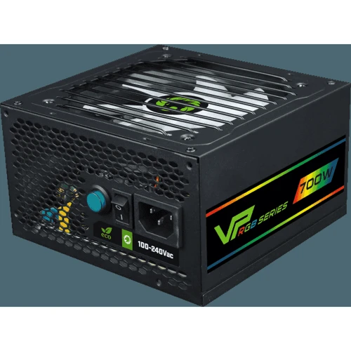 Блок питания GameMax VP-700-M-RGB: Форм-фактор ATX, EPS
