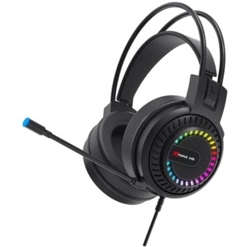 Навушники Xtrike Me HP-318 USB+3.5mm RGB Black