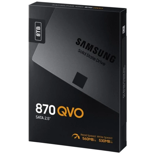 Samsung 870 QVO 8 TB (MZ-77Q8T0BW): Форм-фактор 2.5"