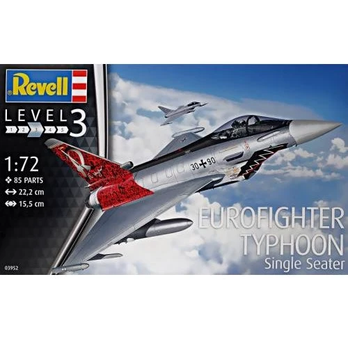 Модель Revell Літак Eurofighter Typhoon/Batch 3 1:72 (3952)