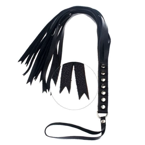 Флогер S&M Fancy Leather Floger Black
