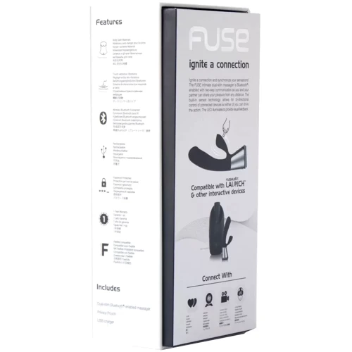 Интерактивный вибратор Ohmibod Fuse for Kiiroo Black