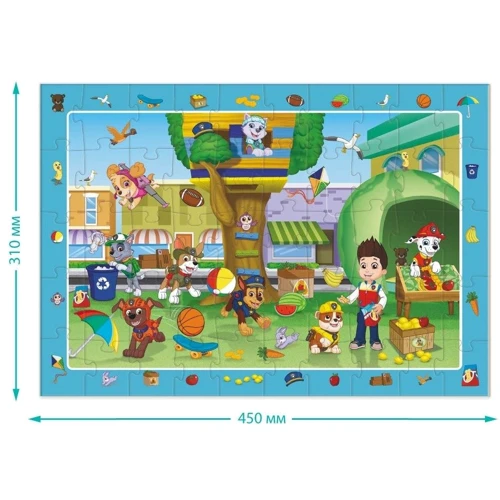 Обсервационный пазл Dodo Paw Patrol Летние развлечения 50 элементов (200464)