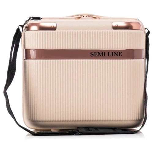 Бьюти-кейс Semi Line 16L Ecru бежевый (T5669-1)