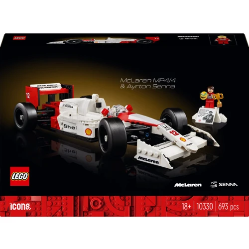 Конструктор LEGO Icons McLaren MP4/4 и Айртон Сенна 693 детали (10330)