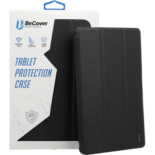 Аксесуар для iPad BeCover Tri Fold Soft TPU Silicone Black для iPad Pro 11 M4 2024 (711744) фото 5