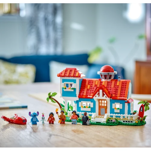 Конструктор LEGO Disney Classic Пляжний будиночок Ліло та Стіч 834 елемента (43268) фото 5