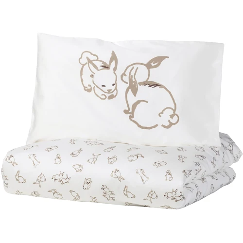 Пододеяльник с наволочкой ІКЕА RÖDHAKE 110х125/35х55 см (30440173): Тип постельный комплект