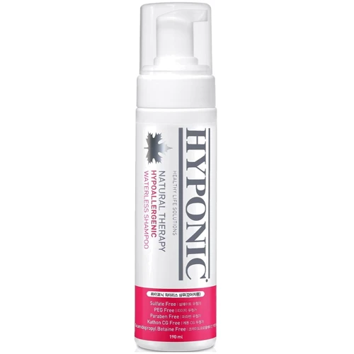 Гипоаллергенный несмываемый шампунь-пенка для собак и кошек Hyponic Waterless Shampoo 190 мл (H3WL1AL0190HYKNN)