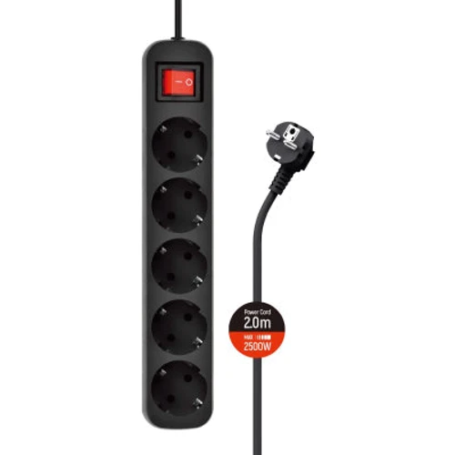 Сетевой фильтр СolorWay (CW-PSEA52BK): Тип Сетевые фильтры