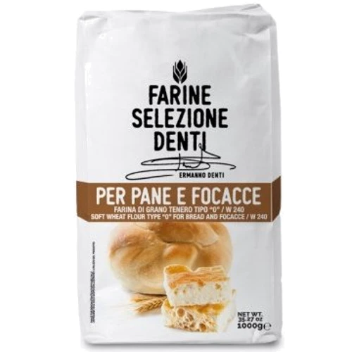 Мука Denti per pane e focacce 1кг для хлеба (WT5147)