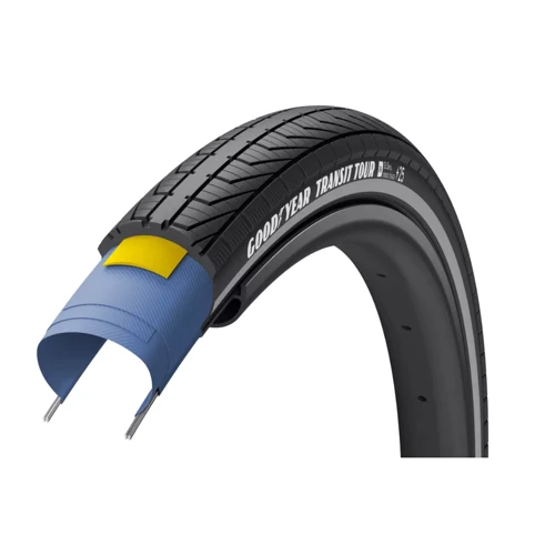 Покришка 28x2.00 / 700x50 (50-622) GoodYear TRANSIT Tour, Black Reflect (TIR-15-02)