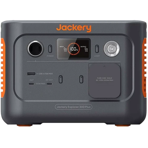Зарядная станция Jackery Explorer 300 Plus 288Wh 300W (21-0001-000010) UA: Емкость аккумулятора, Вт/ч 288