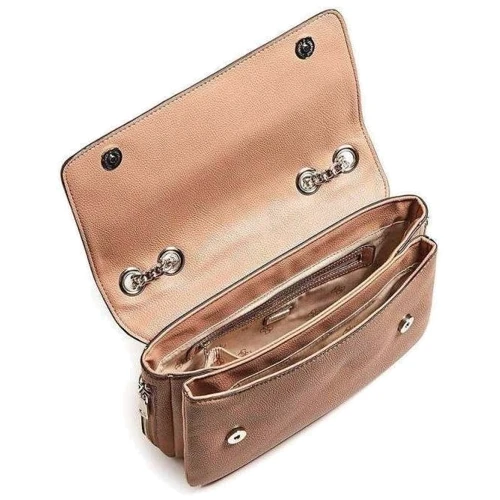 Жіноча сумка через плече Guess G Chain Convertible Xbody Flap темно-бежева (HWVG7739210-TAN): Тип Сумки