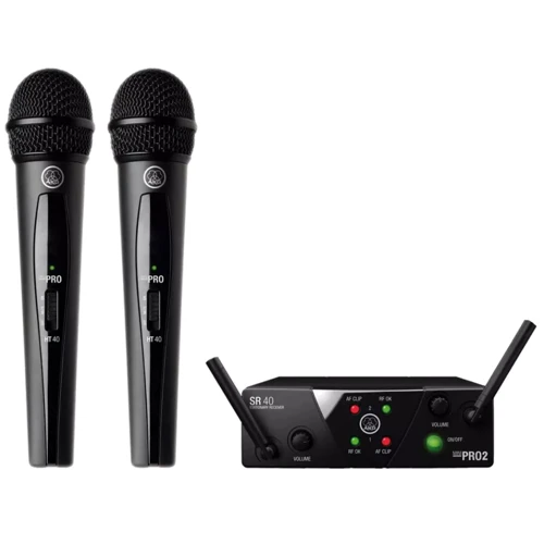 Мікрофонна радіосистема AKG WMS40 Mini2 Vocal Set BD ISM2/3 EU/US/UK
