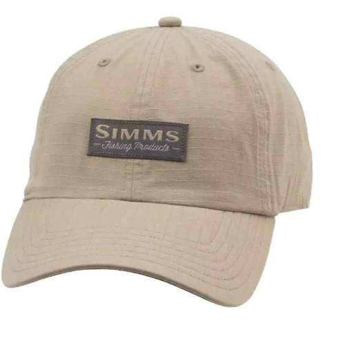 Мужская бейсболка Simms Ripstop бежевая (12219-268-00)