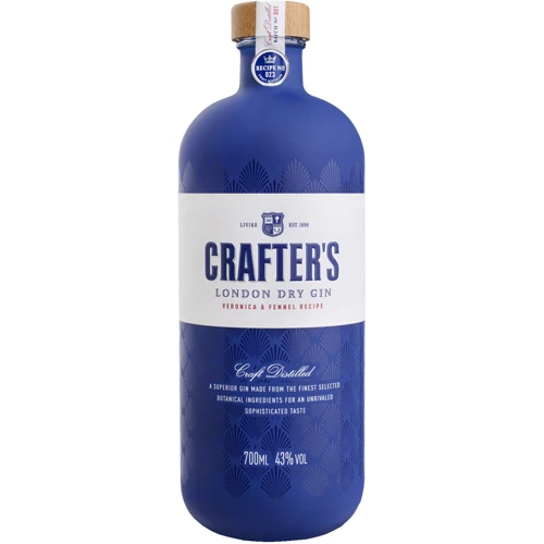 Джин Crafter's London Dry Gin Liviko 43% 0.7л (PRA4740050004899)