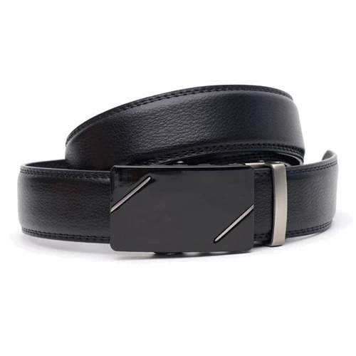 Мужской ремень Borsa Leather черный (V1GKX45-black)