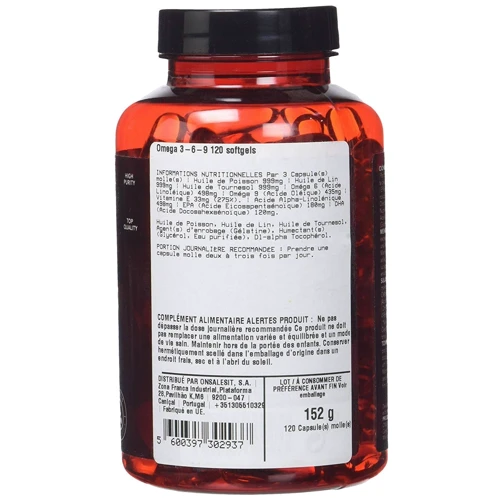 Prozis Omega 3-6-9 120 caps: Форма выпуска Капсулы
