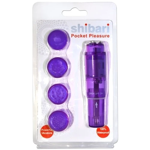Мини стимулятор Pocket Pleasure, фиолетовый