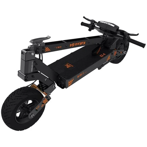 Електросамокат Kugoo Kirin G4 (2000 Вт; 20 А/год; 60 В), чорний: Вага пристрою, кг 37