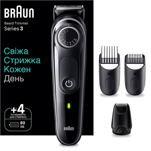 Машинка для стрижки (триммер) Braun BT 3440: Тип 2 в 1