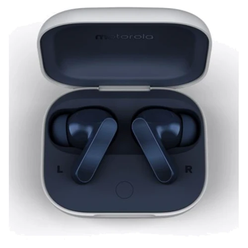 Наушники Motorola Moto Buds Starlight Blue (PG38C05748): Тип крепления без креплений