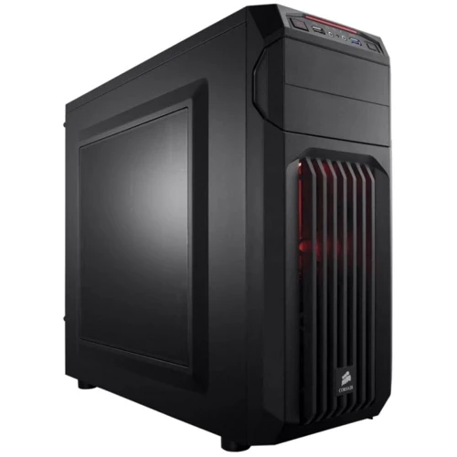 Корпус Corsair Carbide SPEC-01 Red LED Black (CC-9011050-WW)