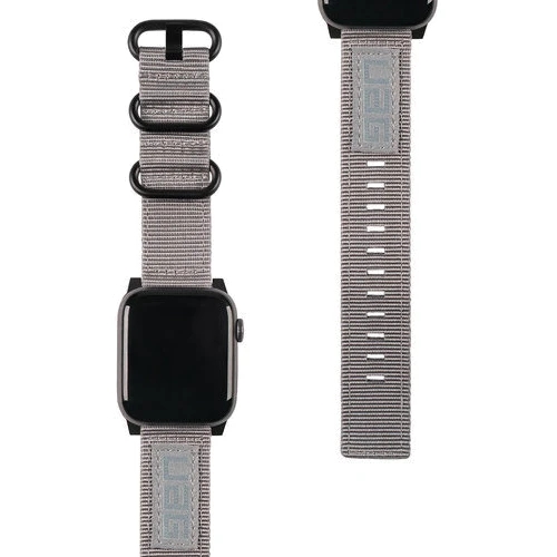 Аксессуар для Watch Urban Armor Gear UAG Nato Strap Grey (19148C114030) for Apple Watch 42/44mm: Совместимость Apple Watch 44mm, Apple Watch 42mm