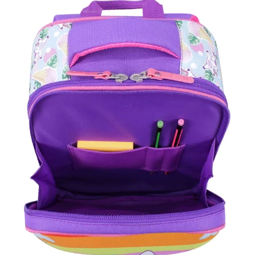 Рюкзак Bagland Turtle 17 л. фіолетовий 676 (0013466): Стать дитини для дівчаток