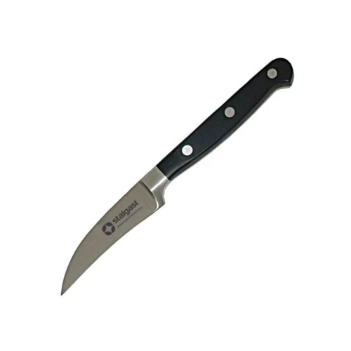 Нож Stalgast 216088 для чистки овощей изогнутый черный 75 мм (530-216088)