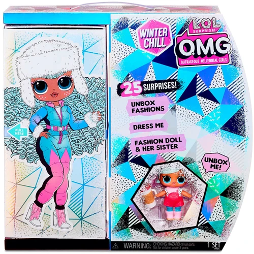 Ігровий набір з лялькою L.O.L. SURPRISE! серії "O.M.G Winter Chill" - крижана ЛЕДІ (570240) фото 4