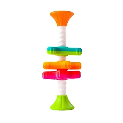 Пірамідка-спіннер тактильна Fat Brain Toys MiniSpinny (F134ML)