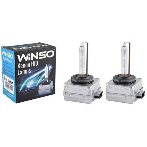 Ксенонова Автолампа Winso D1S 4300K, 85V, 35W PK32d-2 к-т 2шт. 781140