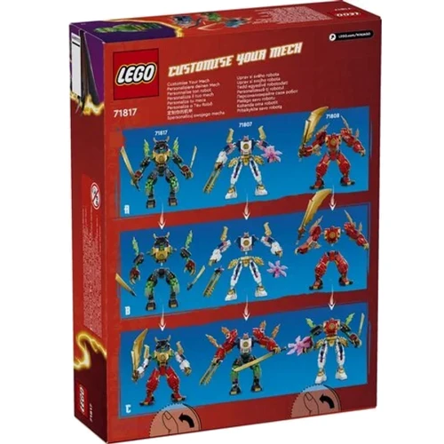 Конструктор LEGO Ninjago Lloyd's Elemental Power Mech Енергетичний робот Ллойда (71817) фото 8