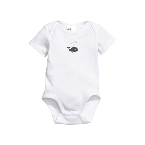 Боді H & M 1473397 80 см біле