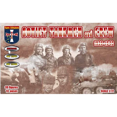 Набір фігурок Orion Радянські танкісти та персонал, 1939-1942 (ORI72046)