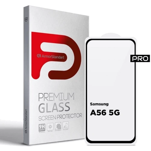 ArmorStandart Tempered Glass Pro Black для Samsung A566 Galaxy A56 5G (ARM82612)
