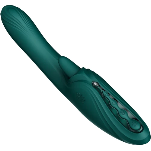 Вибратор-кролик Zalo Ares Turquoise Green
