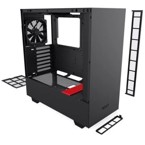 Корпус NZXT H510 Black/Red (CA-H510B-BR) фото 8