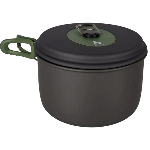 Набір посуду Bo-Camp Explorer 3 Pieces Hard Anodized Grey/Green (2200239) фото 6
